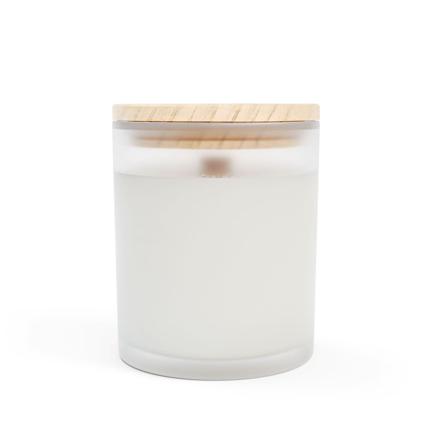 Frosted Glass Candle - Redeemed 11oz | Aromatic Home Decor for Mindfulness & Celebration