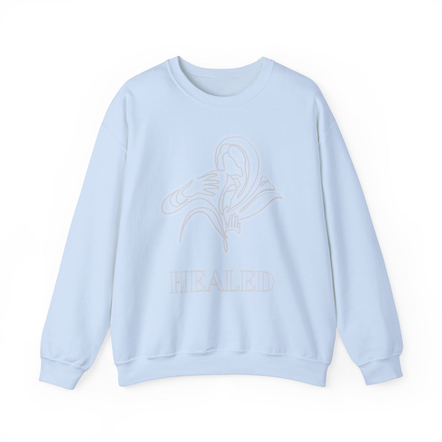 Healed Unisex Crewneck Sweatshirt - Comfort & Inspiration for Every Day