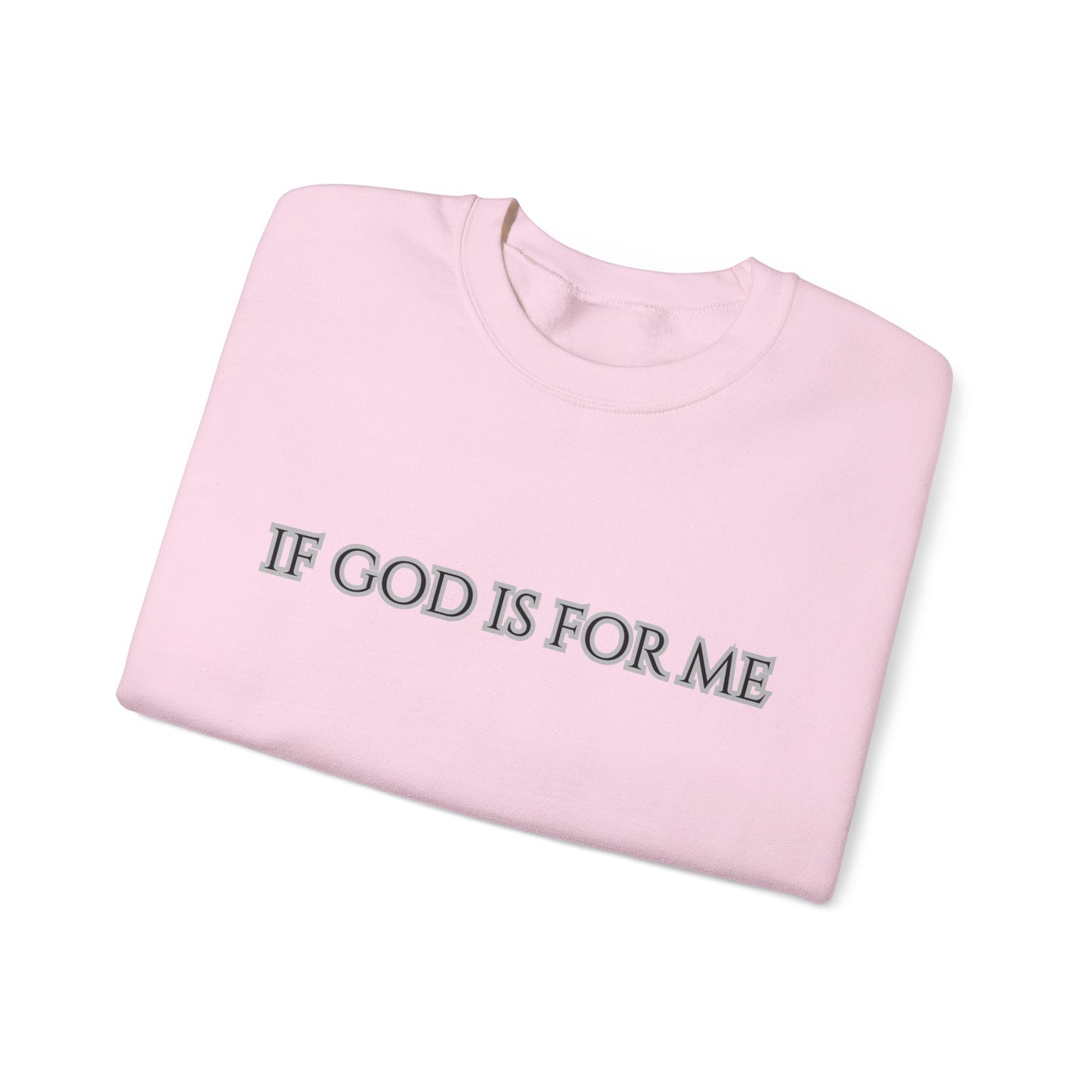 ROMANS 8:31 Unisex Heavy Blend™ Crewneck Sweatshirt