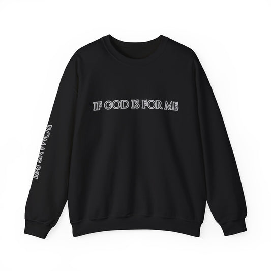 ROMANS 8:31 Unisex Heavy Blend™ Crewneck Sweatshirt