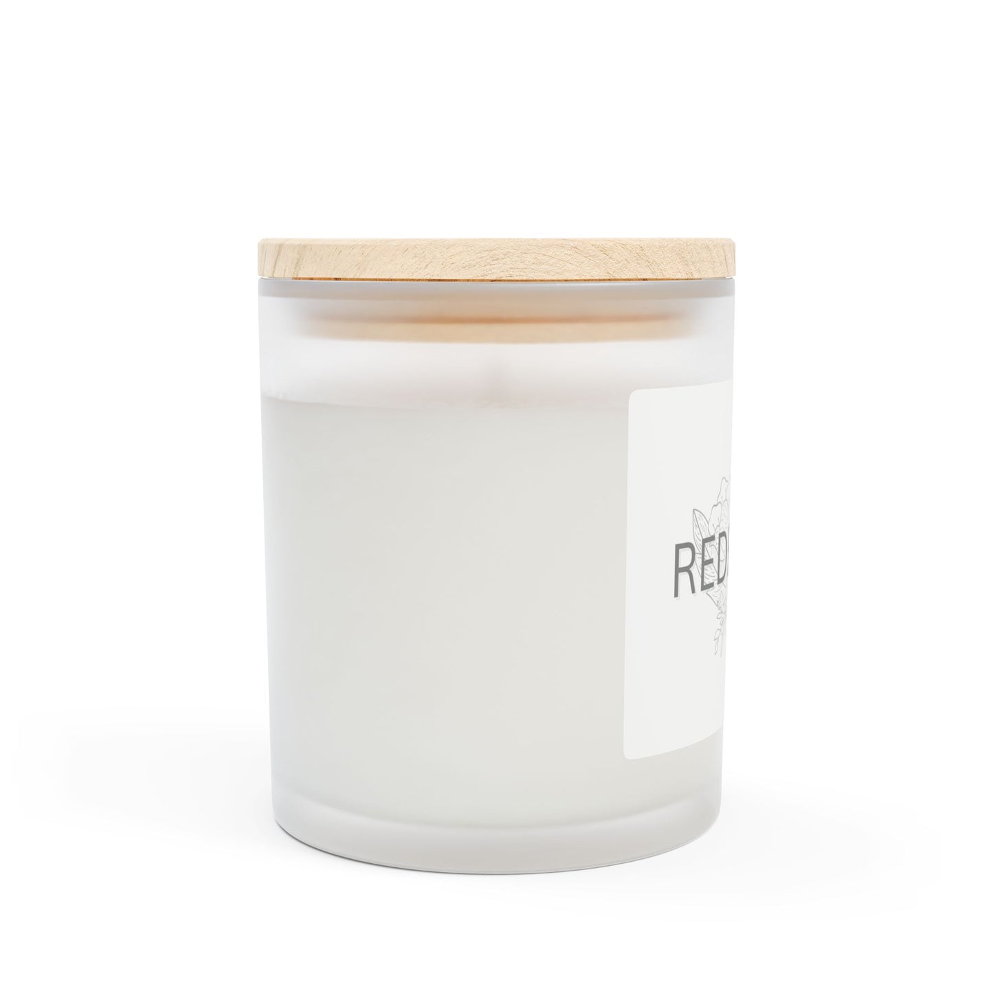 Frosted Glass Candle - Redeemed 11oz | Aromatic Home Decor for Mindfulness & Celebration