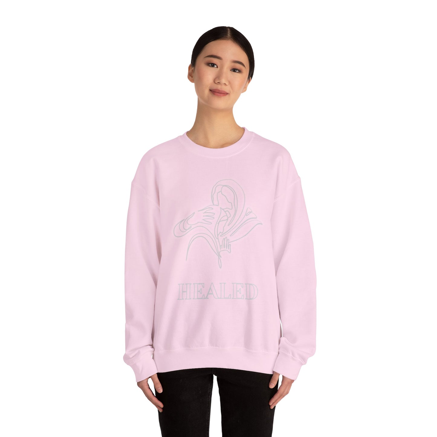 Healed Unisex Crewneck Sweatshirt - Comfort & Inspiration for Every Day