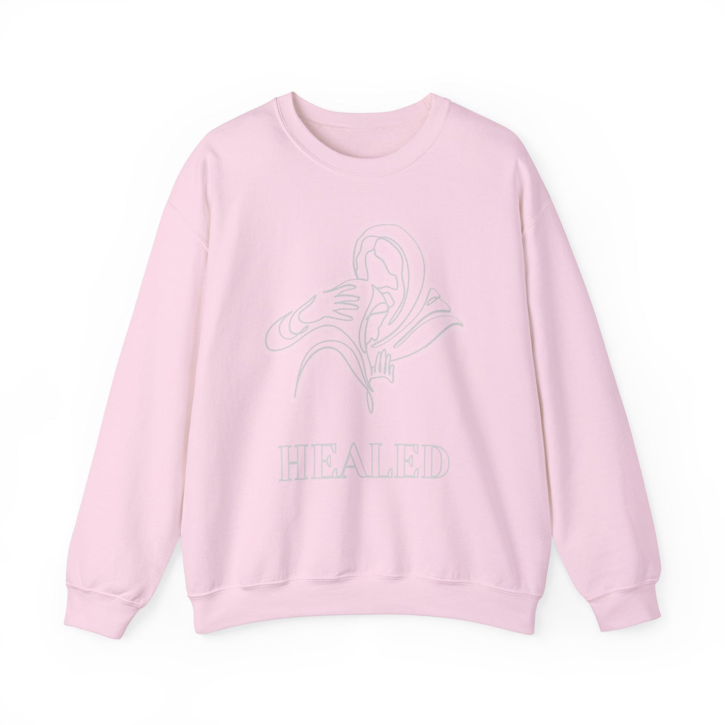 Healed Unisex Crewneck Sweatshirt - Comfort & Inspiration for Every Day