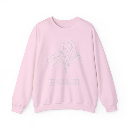 Healed Unisex Crewneck Sweatshirt - Comfort & Inspiration for Every Day