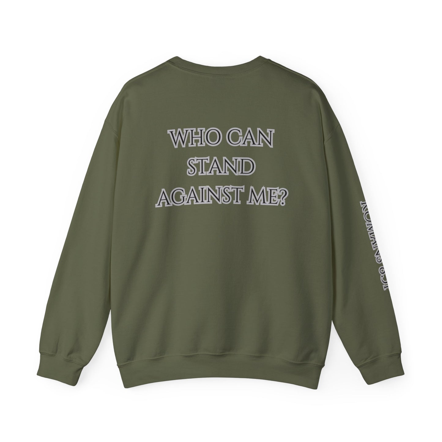 ROMANS 8:31 Unisex Heavy Blend™ Crewneck Sweatshirt