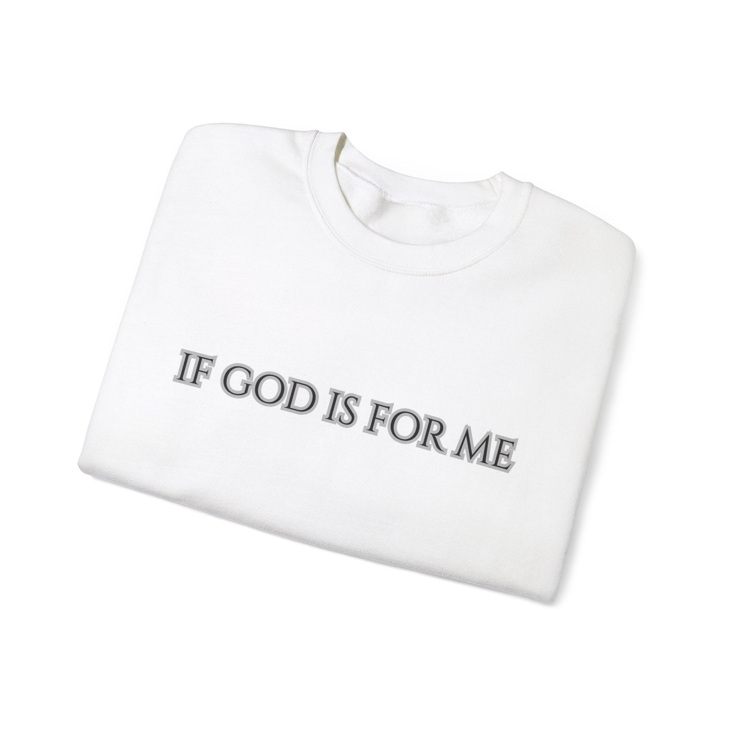 ROMANS 8:31 Unisex Heavy Blend™ Crewneck Sweatshirt